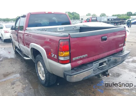 2006 GMC Sierra 1500 Slt из США, поврежденный, VIN 1GTEK19B06Z193975